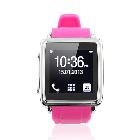 Brand New Smart Bluetooth Watch 1.6 Inch with Call SMS Sync Function for Android iOS Phone- Rose