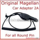 Magellan 2A round car charger, 3.0MM ( spring line and line two line )