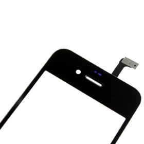 Fekete helyettesítés LCD érintőképernyő és nyitva Tools for iPhone 4 Ingyenes házhozszállítás + Szállítási csepp