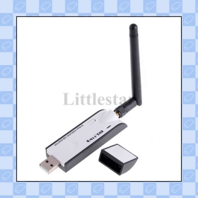 54M IEEE802.11 B / G Adattatore Convertitore di rete Wifi Lan Adapter Wireless USB con antenna esterna per PC lc10586