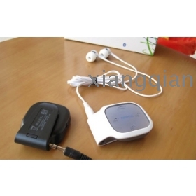 Free Shpping newBH-214 Wireless Stereo Bluetooth Headset A2DP Necklace Clip-on Design For Cell Phone Music Universal 