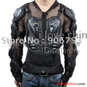 Free shipping 100% BRAND NEW Motorcycle Full Armor Racing Jacket  e