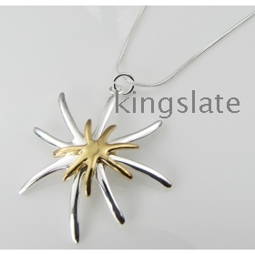 2012 Free shipping 10pcs/lot top hot sell Beautiful fashion  charm new Elegant Special Noble Unique new golden Starfish pendant chain lovely necklace jewelry High quality best gift NHN214