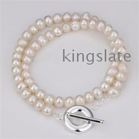 2012 Lowest price Free shipping 10pcs/lot top hot sell Beautiful fashion  charm new Elegant Special Noble Unique pearl TO chain necklace jewelry High quality best gift N102