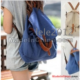 The new backpack canvas bag han edition restore ancient ways single shoulder bag female bag bag use