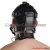 Black Leather  Harness with Muzzle Leather Muzzle