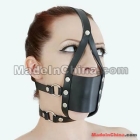  Top Quality Harness Ball Gag with Veil with Soft Rubber Ball in It