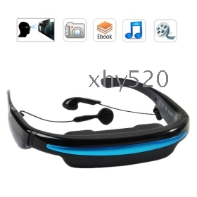 50 Inch video glasses Virtual Screen Mobile Theatre /Cinema Eyewear with 320K Pixels