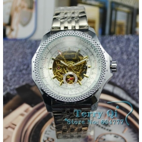 New Arrival! 2012 Dial Men Sport CHRO Automatic Black Watch Mechanical watch Wrist watch
