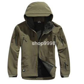 Upgraded TD V5.0 Military Tactical softshell windbreaker Outerwear Mens Outdoor Winter Thermal Breathable Hoodie Jackets Army coats