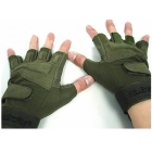 Hot Blackhawk Tactical Half Finger Assault Gloves Green 