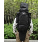 Molle combination shiralee multifunctional mountaineering travel backpack bag Black