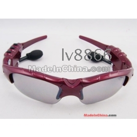 2GB Headset glasses Mp3 Player Stylish Sport Mp3 sunglasses Player gift MP3
