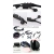 Wholesale-HOT SELL!!! 2GB Headset glasses Mp3 Player Stylish Sport Mp3 sunglasses Player gift MP3,fast shipping