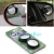 3R 360 Roter Car Truck SUV Blind Spot Mirror , Wide Angle Round konvekse side Rear View 40mm Black