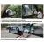 3R 360 Roter Car Truck SUV Blind Spot Mirror , Wide Angle Round konvekse side Rear View 40mm Black