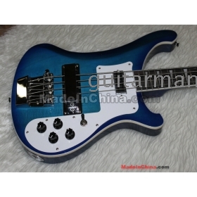 Guitar wholesale zone  >>>  Factory  4 String Electric Bass Guitar in blue hot sell   stock Top guitars 