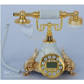 Atacado - VINTAGE Telefone antigo telefone antigo gracioso e de alta qualidade Antique Cerâmica Phone - 13