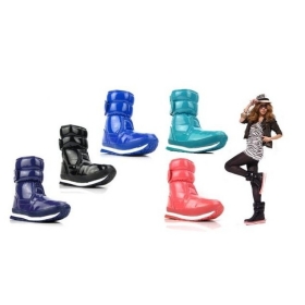 Free Shipping 4 color RUBBER DUCK Snow Boots!Warm waterproof snow boots!  **15