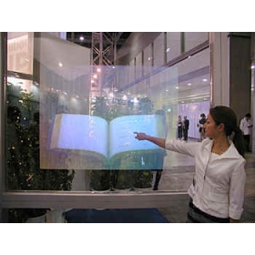 Holographic projector screen film for large stage use ,projection screen film High quality