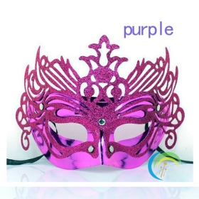 Nagyker-Fancy Crown fél maszk jelmez velencei Masquerade Ball fél maszk Felnőtt maszk # G681