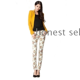 2012 Spodnie damskie Jeansy marki spodnie prosto schudnięcia napad rozciągliwe Kolorowe dżinsy damskie dżinsy @ 3