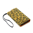 Leopard Wallet Style Leather Cover Case for  5