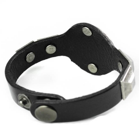 Wholesale- Brand  Rivet Frickin Awesome Cow Leather Bracelet Wristband