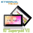 Free shipping 10.1" Flytouch 7 Android 4.0 GPS Tablet PC Allwinner A10 1.5GHz Superpad 7 HDMI Camera Multi-