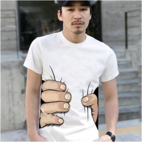 Wholesale  freeshipping "i catch you" 2012 new men's T-shirt women's T-shirt 