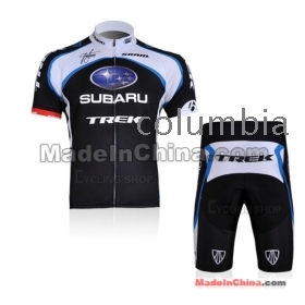 2012 NEW HOT  subaru trek Short Sleeve Cycling Jerseys/Set/Cycling Wear/Clothing + Shorts #001