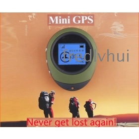 Free shipping Handheld Keychain Mini GPS PG03 Navigation USB Rechargeable For Outdoor Sport Travel