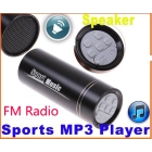 free shipping Portable Mini Speaker Sports Music player Mini Bicycle Sound Box MP3 Player Speaker FM Radio 