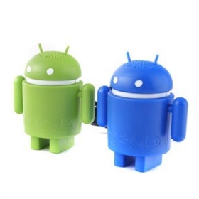 android speaker, robot android speaker, mini robot android speaker,Free shipping 