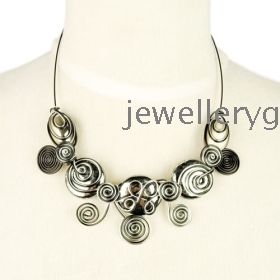 Wholesale jewelry necklaces ,fashion beaded weaving funky necklace ,free shipping ,3pcs/lot ,NL-1820
