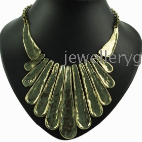 Free shipping ,Retail  chunky bar group & short chain design alloy pendant neecklace ,2 colors ,NL-1700