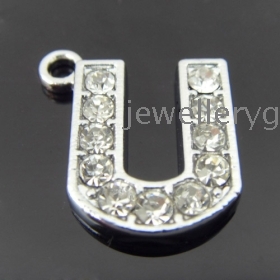 Wholesale jewelry ,wholesale pendants 50pcs/lot, jewelry accesories English letters pendants ,PT-138