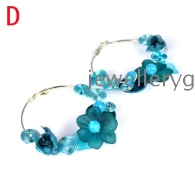 Wholesale the bright-colored and beautiful Tropical Temptation style earring jewelry ,free shipping ,ER-556