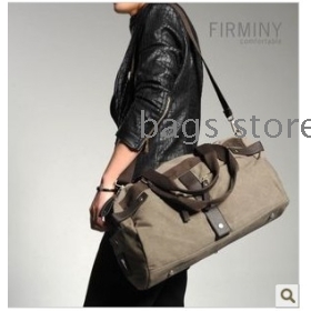 Bucket single shoulder bag inclined shoulder bag bag across the male single canvas Europe and the handbag texture 