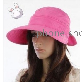 Cap han edition tide ms summer hat shading millinery amphibious empty hat big summer sun hat along the cap