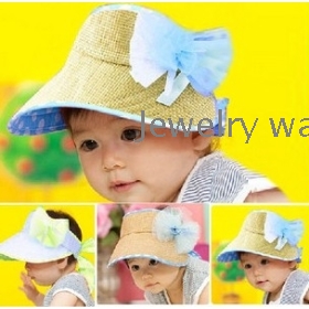 The  big eaves empty hat tide treasure may wear summer sun hat two sides infant LiangMao101                 