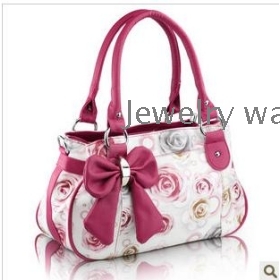 free shipping New aslant shoulder bag bowknot ladies leisure multi-purpose female bag      