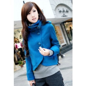 Rahtivapaa 2012 Winter New Korean hyvät yksinkertainen takki muoti naisten villa takki