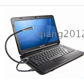 wholesale 10pcs/lot free shipping Flexible LED Bright White USB snake mini light notebook laptop PC Night Reading lamp