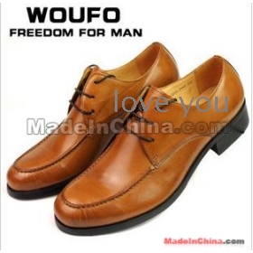 WOUFO married preferred joker) - men's suit business circle  shoes British wind OuBan male money leather shoes  