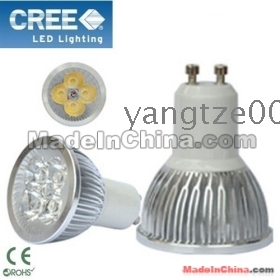 50X Høj effekt Lysdæmpning CREE GU10 LED 4x3W 12W Rotundity Light LED pærer Downlight Lamp gratis forsendelse