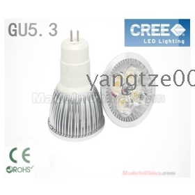 200pcs/lot High Power GU5.3 4x3W 12W energy saving lamp lighting LED Lamp LED Light Led Bulbs Spotlight free shipping