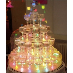 Wholesale Free Shipping LED sensor light electronic Colorful Flashing Bar Wedding Lamp