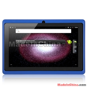 Free shipping Q88 7 inch Android 4.0 Boxchip A13 1.0GHz Tablet PC Blue pink