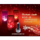 Christmas Day deck Holiday lighting adorn Led candle lamp Voice control (Chromatic)